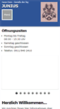 Mobile Screenshot of junius.de