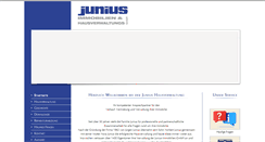 Desktop Screenshot of junius.net